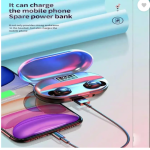 TWS 5.0 Bluetooth (Earbuds) With led Display & Compatible All SmartphoneG68 Bluetooth