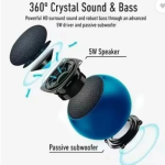 Mini Boost 4 | Mini Speaker | Wireless Bluetooth Speaker | Pocket Size Speaker 10 W Bluetooth