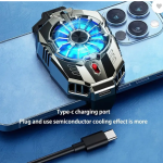 X20 1 Fan Cooling Pad with Adjustable Height  (Black)