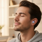 Heyuva Air dopes 191 Bass Sound Earbuds in The Ear, Crystal Transparent Designed Earbuds