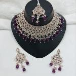 Emerald Grace Kundan Bridal Necklace Set
