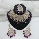 Ruby Noor Kundan Bridal Necklace Set