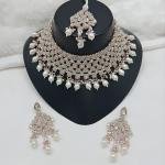 Emerald Grace Kundan Bridal Necklace Set