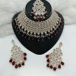 Ruby Noor Kundan Bridal Necklace Set