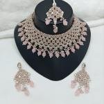 Emerald Grace Kundan Bridal Necklace Set