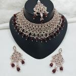 Emerald Grace Kundan Bridal Necklace Set