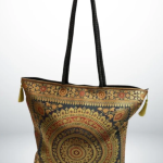 RANI Banarasi Brocade Latkan Bag