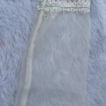 AMBA White Organza Chikankari Kurta for Woman