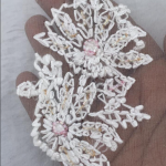 AMBA White Organza Chikankari Kurta for Women