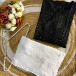 ANAMIKA Black Modal Silk Mokaish Chikankari Kurta Palazzo Set