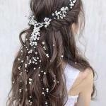 Wedding Wear Necklace and Bracelet and Free White Tiara and Party Wear Hair Acessary