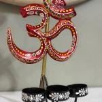 OM Metal Diya Tea Light Candle Holder – Decorative Candle Stand