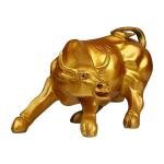 Décor Twist Wall Street Golden Bull Statue