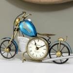 Giftsee Classic Bullet Bike Iron Clock | Stylish Desk Antique Iron Watch