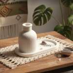 Combo 14 - Trinket tray + Vase + square jewellery box