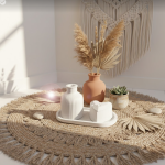 Combo 15 - Trinket tray + Vase + heart jewellery box