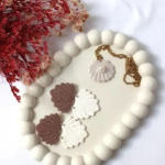 Combo 19 - Trinket tray + Round Candle Holder + Vase