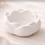 Combo 17 - round bubble tray + VASE + Lotus Candle Holder