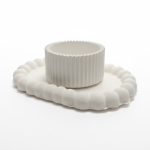 Combo 2 -  bubble tray + Zigzag Candle Holder