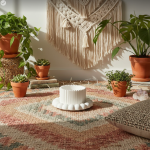 Combo 2 - round bubble tray + Zigzag Candle Holder