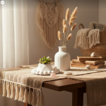 Combo 22 - round bubble tray + VASE + hexagon Candle Holder