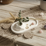 Combo 5 - Trinket tray + Heart Candle Holder