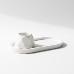 Combo 6 - Trinket tray + octagon Candle Holder