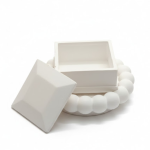 Combo 9 - round bubble tray + square jewellery box