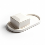 Combo 9 - Trinket tray + square jewellery box