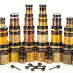 Durable 24-Piece Airtight Kitchen Storage Containers - Clear Plastic Set with Free Spoons