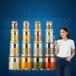 Silverline 16-Piece Airtight Kitchen Storage Containers