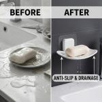 Self-Adhesive Soap Holder for Bathroom