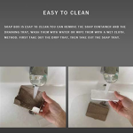 New Creative Wall Mounted Soap Box With Lid Double