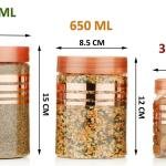 Durable 16-Piece Airtight Kitchen Storage Containers - Clear Plastic Set with Free Spoons