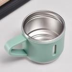 Modern Business Travel Thermos Mug Set - Stainless Steel Vacuum Insulated Bottle with Extra 2 Cup for Hot and Cold Drink