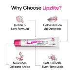 Lipzlite Lip cream Natural Ultimate Lightening Cream For A Lips, Underarms, Groin Areas And Other Sensitive Parts Of The Body Pack of 2