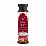 Ayurvedic Body Massage Oil (100ml) for Glowing Skin & Stress Relief – Enriched with Saffron (Kesar)