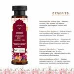 Ayurvedic Body Massage Oil (100ml) for Glowing Skin & Stress Relief – Enriched with Saffron (Kesar)