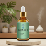 Trustmeds Nabhi Anti-Acne Oil 15ml - Ayurvedic Solution for Pimples, Blemishes & Clear Skin Complexion.