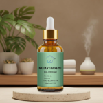 Anti Acne Nabhi Oil (15ml) for Reducing Breakouts, Pimples & Inflammation | 100% Ayurvedic Belly Button Oil for Glowing Skin & Blood Purification
