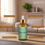 Anti Acne Nabhi Oil (15ml) for Reducing Breakouts, Pimples & Inflammation | 100% Ayurvedic Belly Button Oil for Glowing Skin & Blood Purification