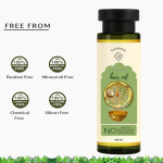 Ayurvedic Hair Oil (100ml) for Hair Fall Control & Growth - Cold Pressed Rosemary, Amla & Fenugreek Oil - 100%