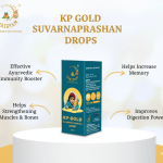 KP GOLD SUVARNAPRASHAN DROPS FOR KIDS Healthy Growth Improves Strength & Immunity Booster For Kids (0-16 Years)