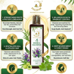 Dhairyam VD Herbal Shampoo – 5-in-1 Ayurvedic Hair Care Solution (200ml)