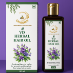 DHAIRYAM VD Herbal Hair Oil for Hair Growth & Strong Roots, 100ml  For Stronger Roots & Healthy Shine | 100% Ayurvedic & Natural Care