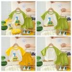 Kids Dino Print Imported Fabric Clothing Set