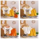 Premium Two-Piece Labubu Cartoon Print Set