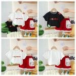 Kids 3D Pattern Three-Quarter Dungaree – Premium Fabric