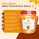 Odon Natural EUCALYPTUS RAW HONEY I Intelligence Augmentative I Happy Hormone Enhancer I Maintain Cholesterol & Glycogen level I Raw & Unprocessed