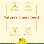 Odon Natural Cold Pressed Mustard Oil 1L | 100% Pure & Natural Strong Aroma & Authentic Taste for Frying, Sautéing & Indian Recipes